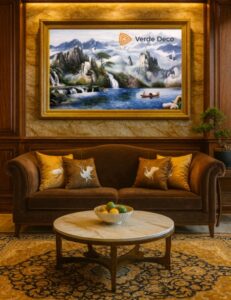 Tranh Sơn thủy hữu tình